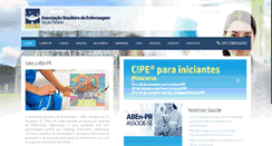 Desktop Screenshot of aben-pr.org.br